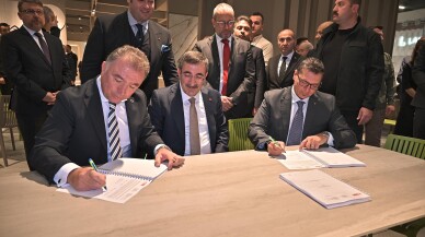 NG Kütahya Seramik’in yeni yatırımı Cevdet Yılmaz'ın katılımıyla imzalandı