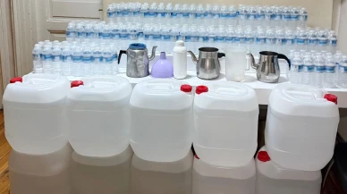 Beyoğlu'nda yapılan denetimde 33 şişe sahte içki ele geçirildi