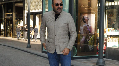 Saruhan Hünel'in alışveriş keyfi