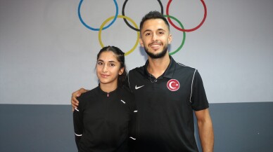 Tekvandocu ağabey-kardeş müsabakalara omuz omuza hazırlanıyor