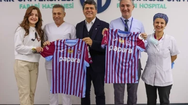 Trabzonspor Sağlık Kurulu Başkanı Ahmet Beşir, lösemili çocukları ziyaret etti