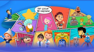 TRT Çocuk 16. yaşını kutluyor