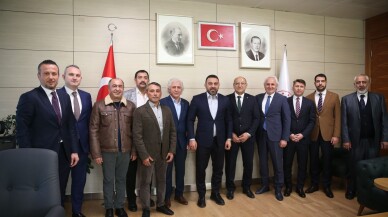 Türkiye Halter Federasyonu'ndan Hamza Yerlikaya'ya ziyaret