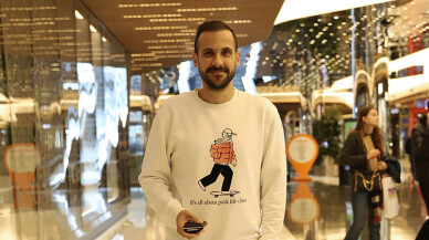 Ümit Erdim'in alışveriş keyfi