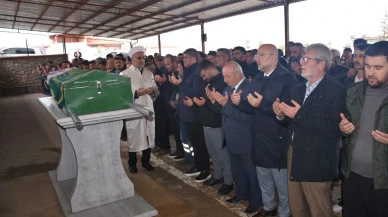 Restoranda çıkan yangında hayatını kaybeden işçinin cenazesi defnedildi