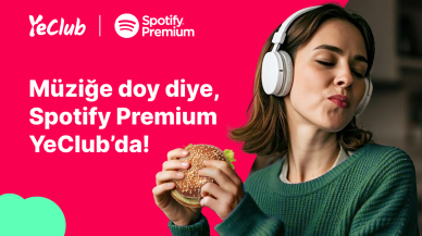 Yemeksepeti'nden YeClub Üyelerine 3 Aylık Spotify Premium Fırsatı