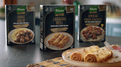 Sofralar Knorr Lasagna Rool yemek kiti ile lezzet şölenine hazır