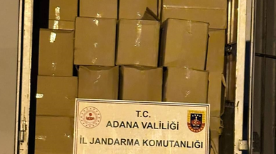 Adana'da 2 milyon 475 bin bandrolsüz makaron ele geçirildi