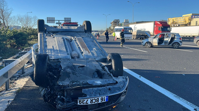 Anadolu Otoyolu'nun Kocaeli kesiminde meydana gelen trafik kazasında 2 kişi yaralandı