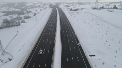 Kuzey Marmara Otoyolu İşletmesi karla mücadele çalışmalarını tamamladı