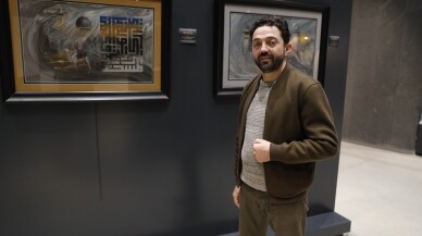 Samsun'da Kudüs'le ilgili ebru, resim ve minyatür sergisi devam ediyor