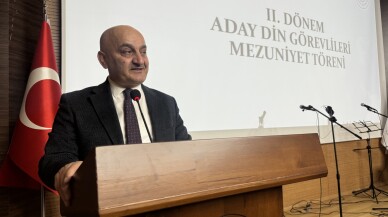 Yozgat'ta dini ihtisas merkezinde eğitim gören 133 din görevlisi mezun oldu