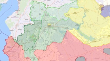 Suriye Haritası Güncel, HTŞ Aldığı Bölgeler, Tel Rifat Son Durum Ne?