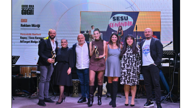 AdTarget Influencer, Gigi Awards 2024’te Reklam Müziği Kategorisinde Birincilik Ödülünü Kazandı