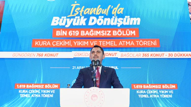 Murat Kurum: Evi dönüşüme girenlerin kira desteği artırıldı