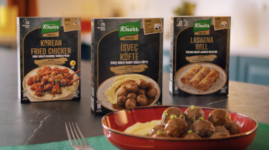 Olsa da yesek dediğiniz İsveç Köfte Knorr yemek kiti ile sofralarda