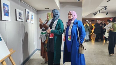 'Filistin Halkı Direniyor' sergisi Ankara’da açıldı