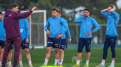 Trabzonspor, Galatasaray maçının hazırlıklarını sürdürdü