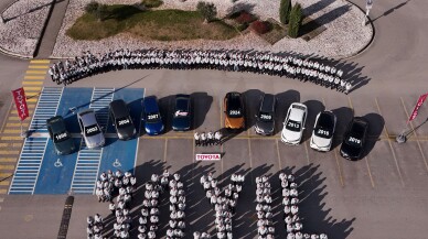 Toyota Otomotiv Sanayi Türkiye, 30 yılda 3 milyon 700 bin adet otomobil üretti
