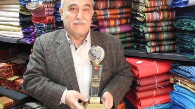 Gaziantepli kutnu dokuma ustası "Yaşayan İnsan Hazinesi" olmaktan gurur duyuyor