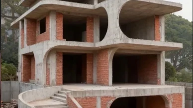 Sosyal medyada gündem oldu: Trabzon'un sıvasız evleri hem güldürdü hem düşündürdü!