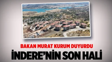 Bakan Kurum paylaştı: 'Hikayemiz yeni başlıyor' dediği İndere'de son durum şaşırttı!