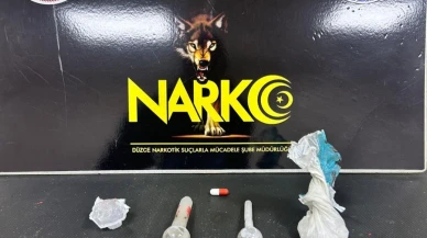 19 suç kaydı bulunan şahıs uyuşturucu ile yakalandı