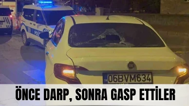 Önce darp, sonra gasp ettiler: Saldırı saniyeler içinde gerçekleşti!