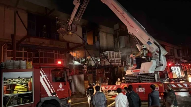 Başakşehir’de Sanayi Sitesinde Korkutan Yangın