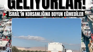 Gazze’ye yardım götüren filodaki aktivistler Ürdün’e sevk ediliyor: Sumud aktivisti 14 Türk yurda dönüyor!