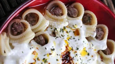 Mantı hamuruyla uğraşmayın: 20 dakikada şipşak Makarna Mantı tarifi