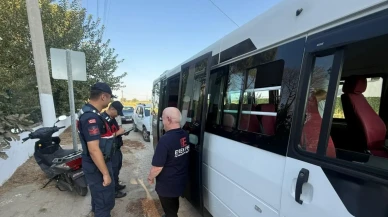 İncirliova’da okul servislerine güvenlik taraması