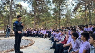 Uzay yolculuğunun sırları Şahinbey'de çözüldü: Tuva Cihangir Atasever öğrencilere ilham verdi