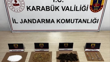 Karabük’te uyuşturucu operasyonu!