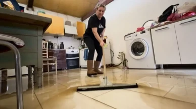 Edirne’yi sağanak vurdu: Rögar taştı, iki evi su bastı