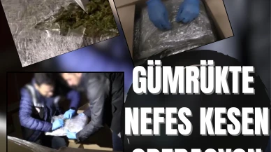 Gümrükte yakalanan zehrin piyasa değeri dudak uçuklattı!