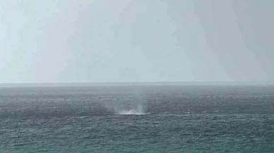 Alanya açıklarında korku dolu anlar: Vatandaşlar hortumu cep telefonuyla kaydetti