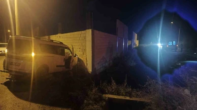 Ticari araçlar çarpıştı: 1 ölü, 2 yaralı