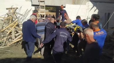 Cami kubbesi çöktü! İnançla örülen duvarlar betonla yıkıldı