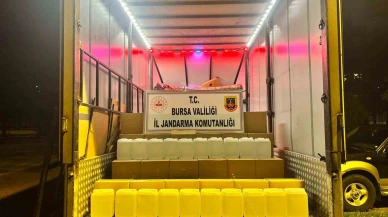 İznik’te bin litre kaçak etil alkol ele geçirildi