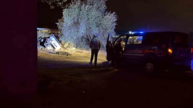 Takla atan otomobil şarampole yuvarlandı: 1 ölü, 2 yaralı