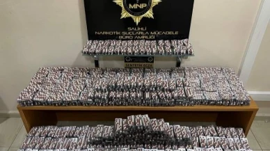 30 bin adet sentetik uyuşturucu hap ele geçirildi: 4 tutuklama