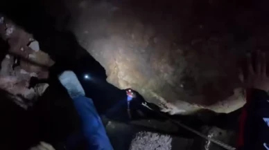 Sığındıkları mağarada mahsur kaldılar: Restoranın bahçesinden film gibi operasyonla kurtarıldılar