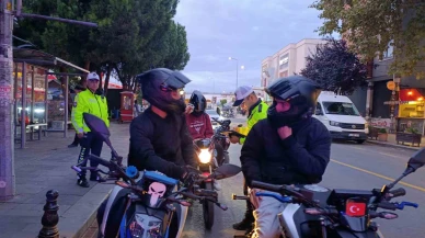 Polis gürültü kirliliğine geçit vermedi: Abart egzoz kullanan sürücülere ceza yağdı