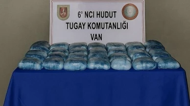 Van’da 31 kilo 120 gram uyuşturucu ele geçirildi