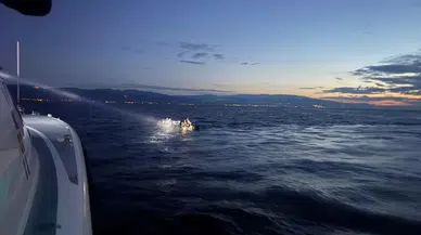 Film sahnesi gibi! Kaçak geçiş böyle son buldu