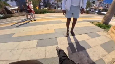 Alanya’da genç Kızı Tehdit Eden Şahıs Sosyal Medyayı Ayağa Kaldırdı! O Anlar Kamerada