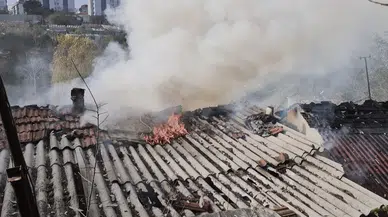 Alevler yükseldi, sinirler patladı... İtfaiyeci muhabiri yıkadı!
