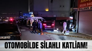 Otomobilde silahlı katliam! Büyükçekmece’de arkadaşlarına kurşun yağdırdı