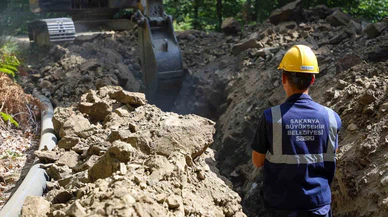 SASKİ’den Geyve’ye 17 mahallenin içme suyu güvencesi!